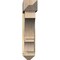 Ekena Millwork Balboa Arts and Crafts Rough Sawn Bracket w/ Offset Brace, Douglas Fir, 8"W x 36"D x 36"H BKT0806X36X36BOA03RDF - alternate 3